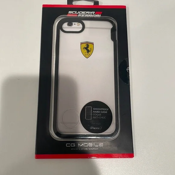 Ferrari hard case for iPhone 7. NWT - Picture 2 of 4